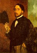 Edgar Degas Self Portrait_h France oil painting artist